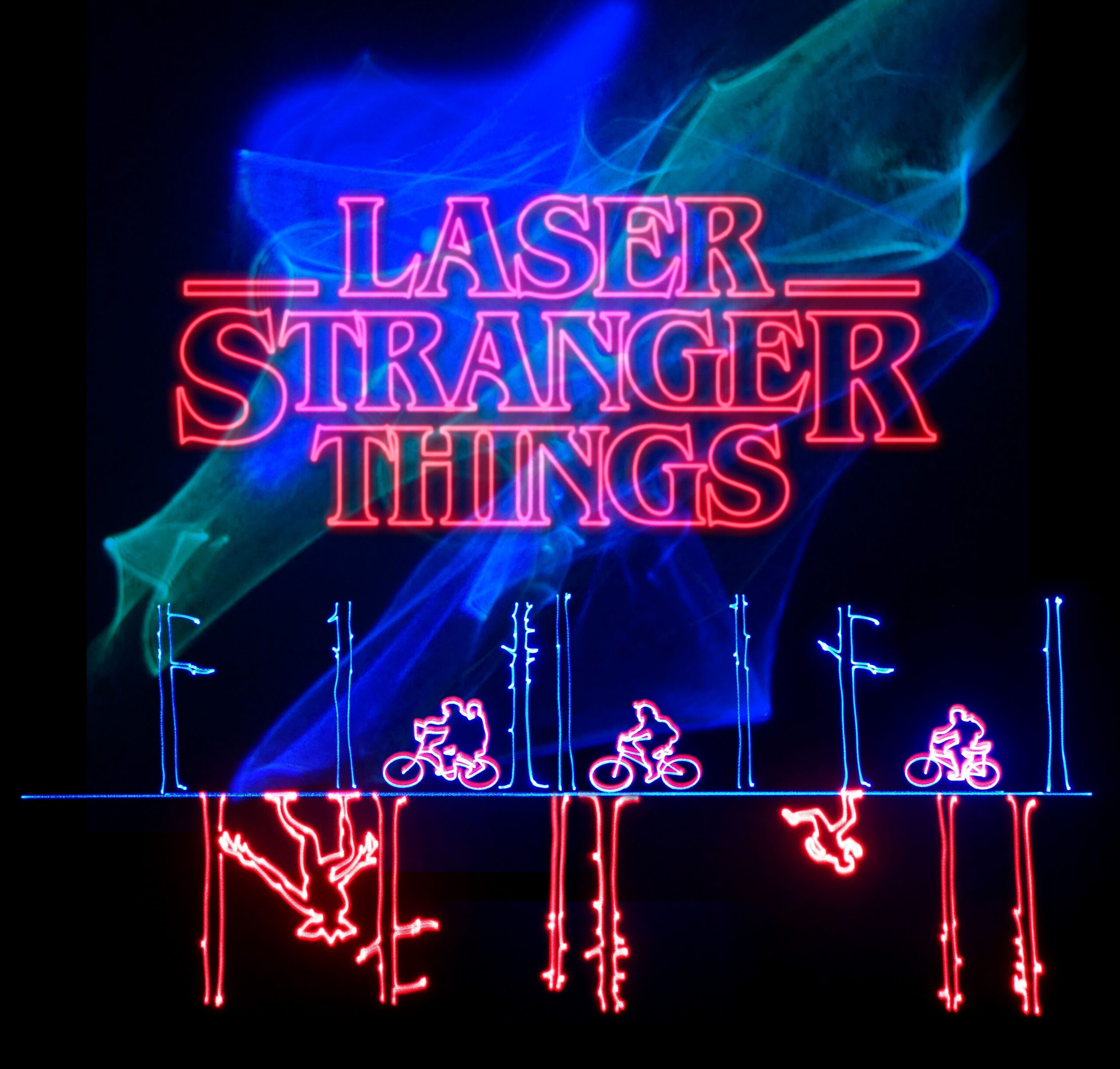 Laser Music Show: Stranger Things (NEW) 